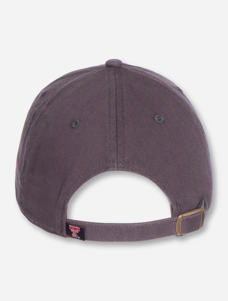 47 Brand Texas Tech "Clean Up" Lone Star Pride on YOUTH Adj. Cap - Image 4