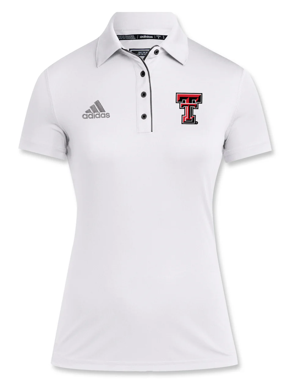 Adidas Texas Tech "Locker Room" Women's Sideline 2024 Polo - Image 3