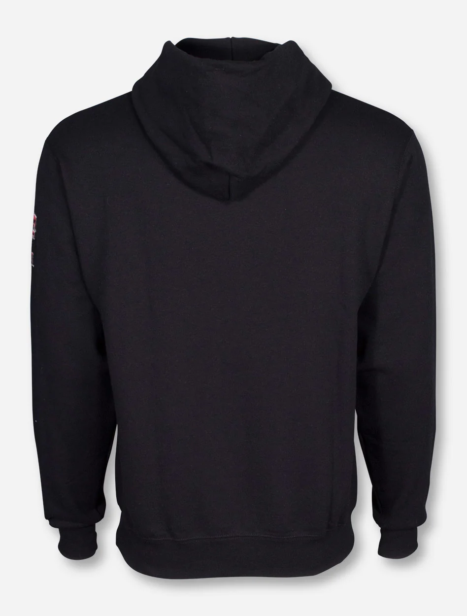 Champion Red Raiders "Rugged Football Font" Hoodie - Image 4
