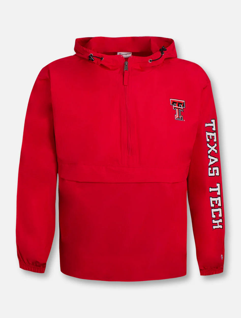Champion Texas Tech Red Raiders Pack and Go "Recruiter" 1/4 Zip Pullover - Image 3