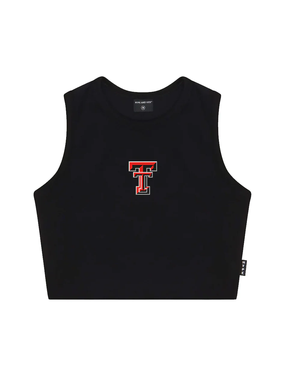 Texas Tech Hype & Vice Cut Off Tank Double T - Image 4