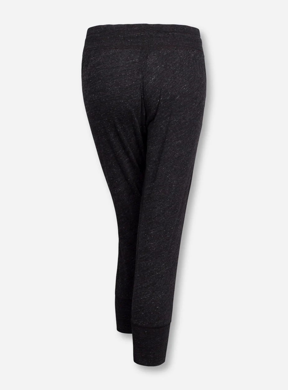 Nike Texas Tech Gym Vintage Heather Charcoal Capris - Image 3