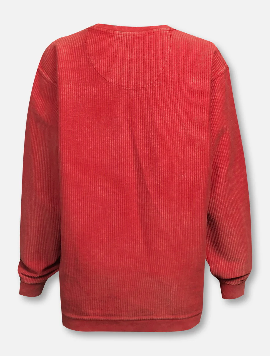 Pressbox Texas Tech Red Raiders "Campus" Corduroy Long Sleeve Tee - Image 4