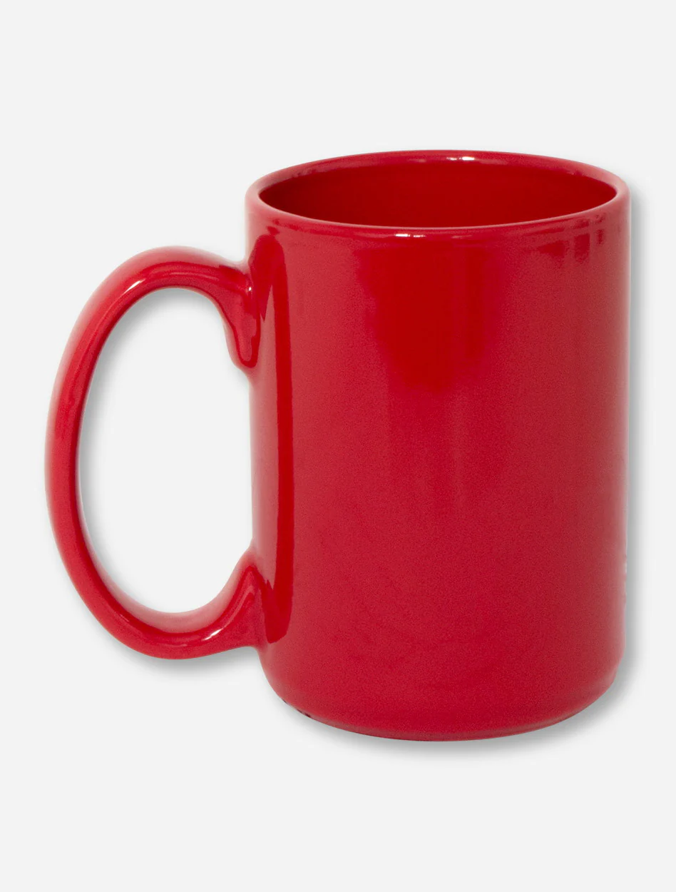 Texas Tech Enamel Double T Emblem Coffee Mug - Image 4