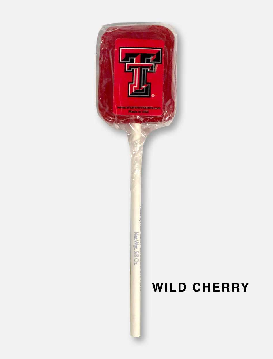 Texas Tech Red Raiders Gourmet Double T Lollipop - Image 3