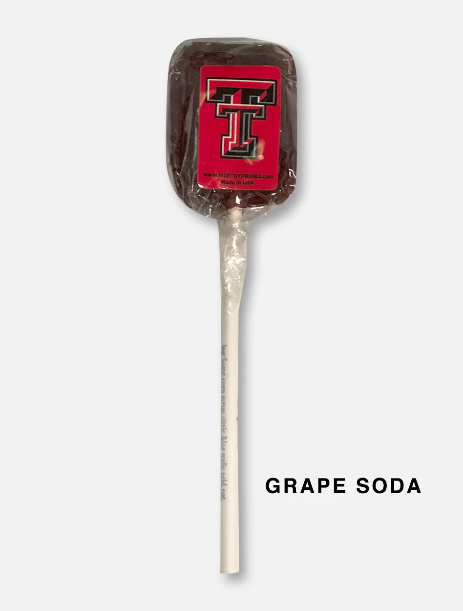 Texas Tech Red Raiders Gourmet Double T Lollipop - Image 4