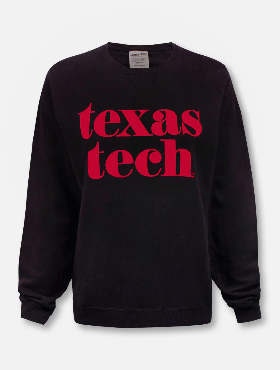 Texas Tech Red Raiders "Pristine" Crew Sweatshirt - Image 3