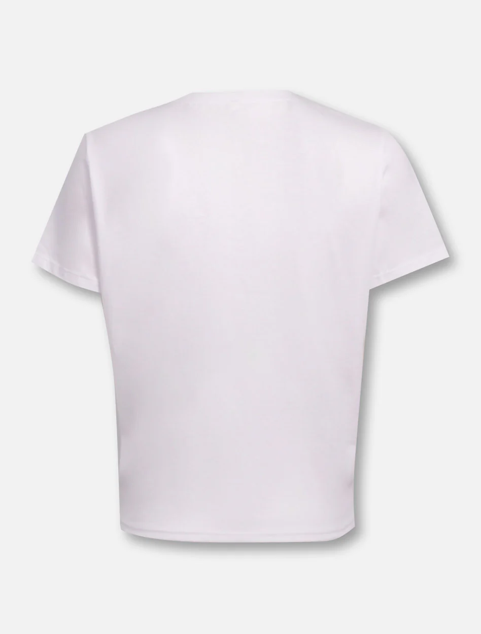 Texas Tech Red Raiders Script "Pristine" Tie Front T-Shirt - Image 4