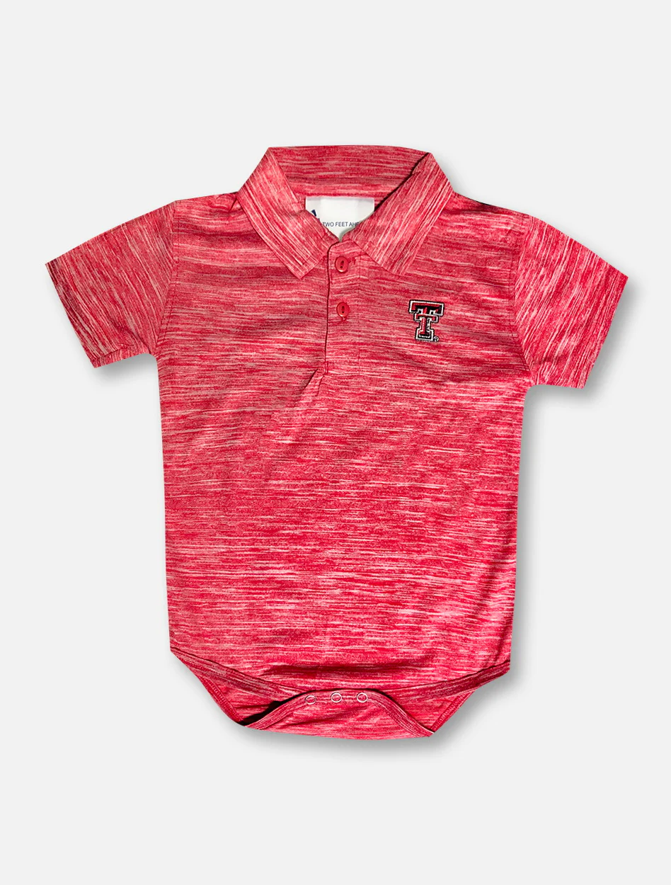 Texas Tech Red Raiders "Spacedye Golf Creeper" INFANT Onesie - Image 3